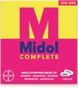 Midol Complete Caplets, 24-Count (Pack of 2), Packaging May Vary