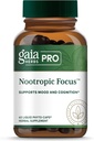 GAIA HERBS PRO Nootropic Focus - Συμπλήρωμα υποστήριξης για την υγεία του εγκεφάλου* - Nootropic συμπλήρωμα με Saffron, Ginkgo Leaf Extract & Lemon Balm - Vegan, χωρίς γλουτένη - 40 υγρά Phyto-Caps (20 υπηρεσίες)