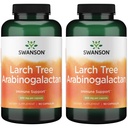 Swanson Larch Tree Arapinogalactan 500 mg 90 Caps (2 Pack)