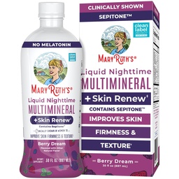 MaryRuth's Liquid Nighttime Liquid Multimineral + Skin Renew 