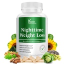 Nighttime Fat Burner Supplements - Appetite Suppressants for Weight Loss - Night-Time Fat Burner for Women & Men - Metabolism Booster Weight Loss Pills - 35 Capsules