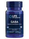 Life Extension GABA, Stress Support, GABA Supplement, Mood Support, Sleep, Relaxation, Gluten-Free, Non-GMO, Vegetarian, 60 Capsules