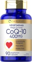 Carlyle CoQ10 400mg | 90 Count | Vegetarian, Non-GMO and Gluten Free Supplement