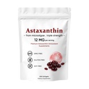 Aurkina Astaxanthin 12mg, Premium Astaxanthin Antioxidant Supplements, Supports Eye, Skin, Immune, Joint, Internal Circulation, Non-GMO Verified & Gluten Free - 200 Softgels