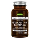 Igennus Vegan Astaxanthin 4mg Complex with Lutein and Zeaxanthin, 90 Small Softgels, from 42 mg Astapure, Natural Algae Antioxidant for Eyes, Skin & Joints, Non-GMO, H. Pluvialis