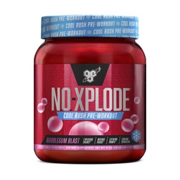 BSN N.O.-XPLODE Cool Rush Pre Workout Powder, Preworkout Energy Supplement για άνδρες και γυναίκες με Creatine και Beta-Alanine, Νέα Γεύση: Bubblegum Blast, 30 εξυπηρετήσεις