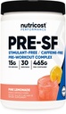 Nutricost Stim-Free Pre-Workout, 30 Servings (Pink Lemonade) - Caffeine Free, Stimulant Free, Non-GMO, Gluten Free