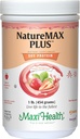 Maxi-Health NatureMAX PlusTM Energy Support Drink Soy Protein Powder - Sugar Free Diet Supplement - 20g Protein Per Serving - Φυσική γεύση φράουλας - Kosher Vitamin - 1lb