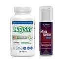 Jigsaw Health Magnesium Bundle | MagSRT, 240 Tablets, and MagRelief, 5 Ounces (Lotion)