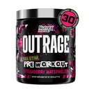 Outrage Ultra HIGH STIM Pre-Workout Powder for Men | 400mg Caffeine, L-Citrulline, Beta-Alanine, Creatine | Extreme Energy, Focus, Strength & Endurance (30 Servings, Strawberry Watermelon)