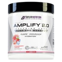 Cutler Nutrition Amplify Pump Pre Workout Caffeine Free Nitric Oxide Booster containing Arginine and Citrulline Pre-Workout for Maximum Pumps Flavor Strawberry