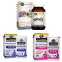 Garden of Life Multivitamin for Men, Vegan, 60 Count & Probiotics for Men, 30 Capsules & Probiotics for Women & Prebiotics