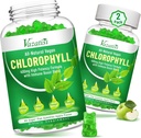 Chlorophyll Gummies - Super Green 13, Ashwagandha Vitamin C çinko & Copper for Body Odor, Skin Energy Immune Support Deodorant for Women - 120 Count Count