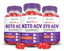 (3 Pack) Εξαιρετικά γρήγορο Keto ACV Gummies Advanced Formula 1000MG Ultraquick Keto Gummies Apple Cider Vinegar Formulated with Pomegranate Beet Juice Powder B12 Vegan Non GMO 180 Gummys