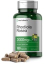 Horbäach Rhodiola Rosea Capsules | 180 Count | Non-GMO, Gluten Free Supplement