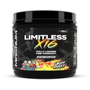 LIMITLESS Magnum Nutraceuticals x16 Fully Loaded Preworkout – 20/40 Servings, Classic Candy Flavor, High-Energy, Focus, Strength & Endurance for Maximum Performance
