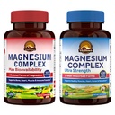 Vitalitown Ultimate Magnesium Bundle (Pack of 2) | Magnesium 4-in-1 Complex (Item 1) & Magnesium 10-in-1 Complex (Item 2) | 120 + 90 Capsules