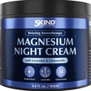5Kind Extra Strong Magnesium Cream 3.4 fl oz - Magnesium Lotion for Sleep - Relaxing Lavender & Chamomile Magnesium for Sleep - Infused with Lavender Essential Oils