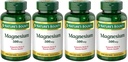 Nature's Bounty Magnesium Supplements 500mg Tablets,Support Bone & Muscle Health,200 Count (Pack of 4)