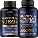 Magnesium Citrate & Magnesium Glycinate with Glycine Capsules