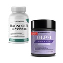 ColonBroom GLP-1 Weight Management Supplement for Women & Men (60 Capsules) + Pure Magnesium Glycinate Capsules (90 Count) - Supports Gut Health, Metabolic Wellness & Appetite Regulation