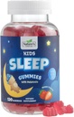 Nature's Choice Kids Sleep Gummies - 2mg Melatonin Per Serving - Children's Sleep Gummy, Non-Habit Forming, Works with Natural Sleep Cycle, Calm & Drug-Free, Tasty Natural Berry Flavor, 120 Gummies
