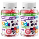 DR. MORITZ Sugar-Free Calm Magnesium Gummies for Kids and Adults - Non-GMO Magnesium Citrate Gummies - Raspberry Flavor - 2-Pack (60 Count)