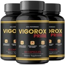 Vigorox Prime Capsules, Advanced Vigorox Prime Supplement Pills - Maximum Strength, All Natural Performance, Stamina & Energy Support, VigoroxPrime Overall Wellness Formula Reviews (3 Pack)