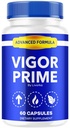 Vigor Prime Capsules, Official VigorPrime for Men Supplement Advanced Premium Formula - All Natural, 60 Capsules for 1 Month
