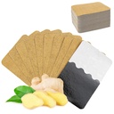 100 Packs Ginger Pad,Herbal Ginger Patches,Traditional Medicine Herbal Paste for Body