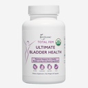 Total Fem Ultimate Bladder Health for Women with USDA Organic D-Mannose, Cranberry Powder, Uva Ursi and Hibiscus Flower Extract - Bladder Control and Urinary Tract Support - 30 Servings