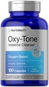 Horbäach Colon Cleanse | 100 Capsules | for Men and Women | Non-GMO & Gluten Free Colon Cleanser Pills for Adults | with Ozonated Magnesium