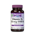 Bluebonnet Vitamin D3 5000 IU 125 mcg - Strong Bones & Immune Support Supplement for Women & Men* Soy-Free, Gluten-Free, Non-GMO, Vegetarian - Highly Absorbable Vitamin D - 120 Veggie Capsules