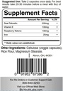 Labs Hair Growth Vitamins Supplement for Thicker Hair Growth, 60 Capsules - Nutritious Blend of Vitamin E, Raspberry Ketone, Iron & Saw Palmetto to Minimize Hair Loss for Both Women & Men.