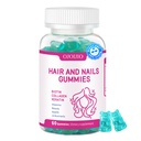 Belle Nature Biotin 5000mcg Gummies with Collagen & Keratin - Hair, Skin & Nails Vitamins - 30% Less Sugar, 14 Nutrients, Mixed Berry Flavor - 60 Chewable Candies