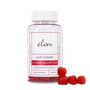 Elon Biotin Gummies for Hair Growth – 60 Count Biotin 5000mcg Per Serving for Hair, Skin and Nails – Vitamin A, Folic Acid, & Vitamin E - Pectin Cherry Flavored Gummies (30 Day Supply)