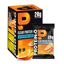 Protein2o 20g Whey Protein Isolate Clear Protein Powder, 370mg of Electrolytes, Vitamins B5 & B6, Sugar Free, Orange Mango, 8-Pack