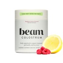 Beam Raspberry Lemon Colostrum Powder I Grass-Fed Pure Whole Bovine Colostrum for Gut Health, Bloating & Immune Support I Non-GMO Recovery Supplement I 3g per Serving I 3rd Party Tested I 30 Servings