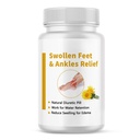 Swollen Feet and Ankles Relief for Edema, Water Retention, Reduce Swelling Legs, Natural Diuretic Pill for Leg and Foot Comfort, 60 Capsules