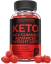 Διατροφή της Ατλαντίδας Keto ACV Gummies για την απώλεια βάρους - Υποστηρίζει Digestion, απώλεια βάρους, Detox & Καθαρισμός - Μηλίτης μηλίτη gummies Formulated with 1000MG ACV Per Serving - 90 Count