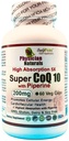 Super Coq 10 Co-Enzyme with Piperine 200 mg 60 Veggie.caps 5X Absorption Heart Cellular Health and Boost Energy