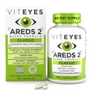 Viteyes AREDS 2 Eye Vitamins, Classic Macular Support, Allergen Free Capsules, with Natural Vitamin E, Vitamin C, Zinc, Copper, Lutein & Zeaxanthin, Eye Doctor Trusted, Manufactured in The USA, 180 Ct