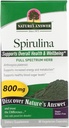Nature's Answer Spirulina Herbal Toz Capsules 90 Count | Natural Immune Support | Pre Biotic | Rich in Fiber, proteinler, Antisoksi ve Vitaminler