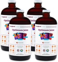 LIQUIDHEALTH Optimum Ortak Destek Sıvı Multivitamin ile Glucosamine, Chondroitin, MSM, Hyaluronik Asit - Hareketliliği artırmak, Ortak Konsiyonlar ve sporcular için - ABD'de Made (4 Pack)