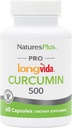 NaturesPlus PRO Longvida Curcumin 500 mg - 60 Κάψουλες - Προάγει την υγιή ελεύθερη Ριζοσπαστική Προστασία - Μη ΓΤΟ, Vegan & Gluten Free - 60 Υπηρεσίες