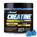 inGreens Creatine Monohydrate Gummies 6g per Serving, Sugar Free Creatine Supplements for Men & Women, Chewable Creatine for Muscle Growth, Strength, Energy & Recovery, Gluten Free, 120 Count