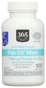 365 By Whole Foods Market Fish Omega Mini Size 1000Mg, 100 Count