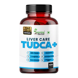 Κολύμβημα Βότανα συμπλήρωμα TUDCA 7in1 Complex with Milk Thistle, L-αργινίνη, Ashwagandha, Dandelion, Astragalus Root 120 κάψουλες