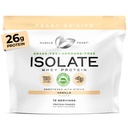 Muscle Feast Grass-Fed Whey Protein Isolate, All Natural Hormone Free Pasture Raised, Whey Isolate Protein Powder for Men and Women, Clean, Gluten-Free, Delicious Isolate Protein - Vanilla, 5lb