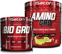iSatori Bio-GRO Protein Synthesis Amplifier - Unflavored (60 Hizmet) & iSatori Platinum-GRO BCAA Toz - Frosted Lemonade (30 hizmet)